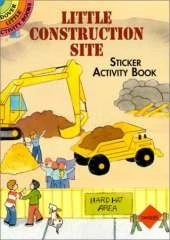 Little Construction Site Sticker Activity Book