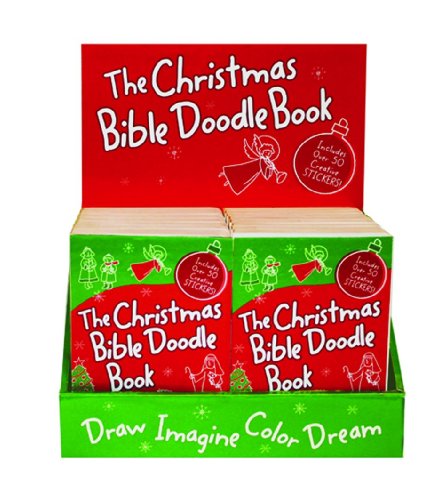 The Christmas Bible Doodle Book Display: Pocket-Sized Edition