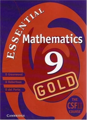 Cambridge Essential Mathematics Gold 9