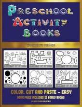 Worksheets for Kids (Preschool Activity Books - Easy): 40 Black and White Kindergarten Activity Sheets Designed to Develop Visuo-Perceptual Skills in Preschool Children.