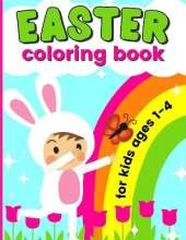 Easter Coloring Book For Kids Ages 1-4