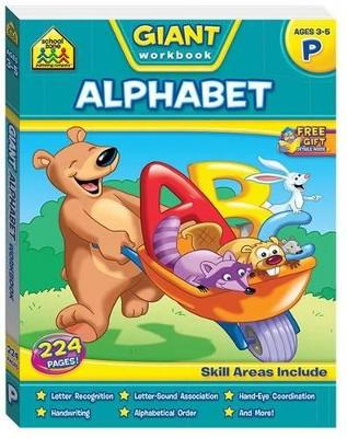 School Zone Giant Alphabet Workbook