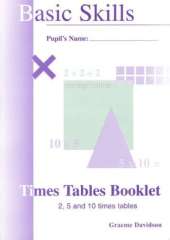 Times Tables Booklets