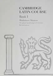 Cambridge Latin Course Book 1 Worksheet Masters 4th Edition