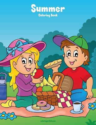 Summer Coloring Book 1