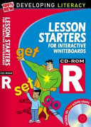 Lesson Starters for Interactive Whiteboards Year R: Developing Literacy Computer Disk and Booklet