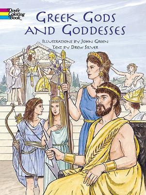 Greek Gods and Goddesses: Coloring Book