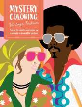 Mystery Coloring Vintage Fashion: Solve the Riddle and Color by Numbers to Reveal the Picture