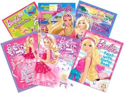Barbie Activity and Colouring Pack with Carry Case