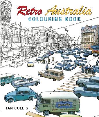 Retro Australia Colouring Book