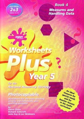 Worksheets Plus for the National Numeracy Strategy Year 5