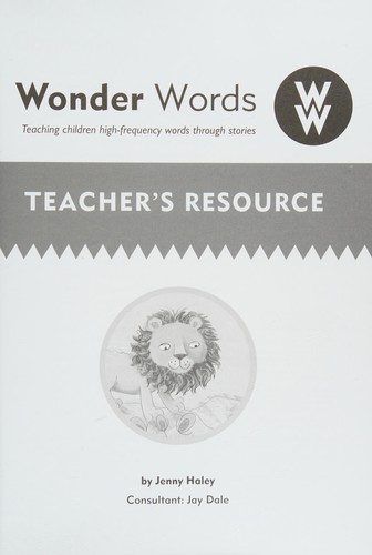 Wonder Words Teacher's Resource