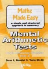 Mental Arithmetic Tests Pupil Response Booklets Year 3