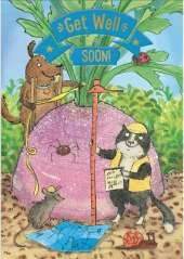 The Enormous Turnip - Get Well Card-Book: 6 Card-Book Pack