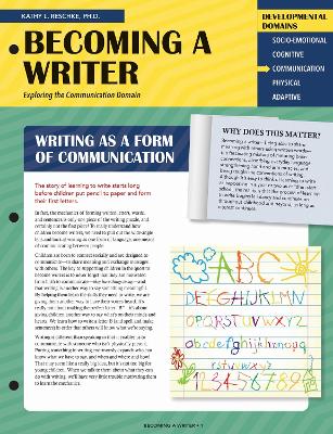 Becoming a Writer: Exploring the Communication Domain