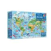 Map of the World Book and Jigsaw