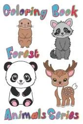 Coloring Book: Forest Animals