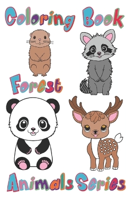 Coloring Book: Forest Animals