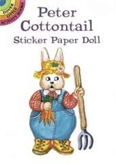 Peter Cottontail Sticker Paper Doll