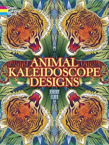 Animal Kaleidoscope Designs Coloring Book
