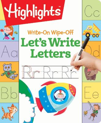 Let's Write Letters: Write and Wipe Handwriting Practice for Kids Ages 3-6, Dry Erase Workbook with Kids Writing Practice, Uppercase and Lowercase Letter Tracing, Mazes and More
