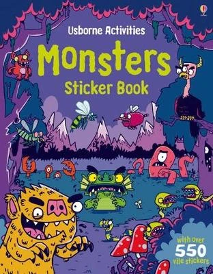 Monsters Sticker Book
