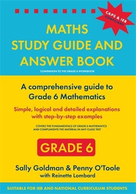Maths Study Guide and Answer Book Grade 6