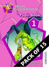 Nelson Comprehension: Pupil Book 1 (Y3/P4) Pack of 15