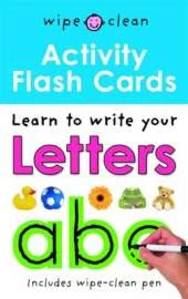 Letters ABC Flashcards: Wipe Clean Activity Flashcards