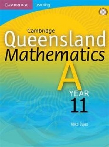 Cambridge Queensland Mathematics A Year 11 Teacher CD-Rom