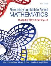 Elementary and Middle School Mathematics: Teaching Developmentally, Loose-Leaf Version