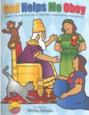 God Helps ME Obey: Colouring Book