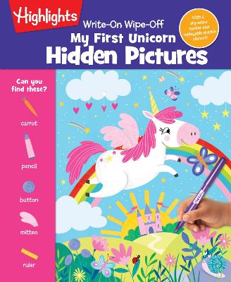 Write–On Wipe–Off My First Unicorn Hidden Pictures