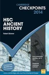 Cambridge Checkpoints HSC Ancient History 2014