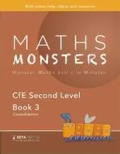 Maths Monsters: CfE Second Level Book 3 (Maths Practice for P7-S1)