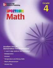 Spectrum Math Wkbk 4