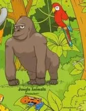 Jungle Animals Coloring Book 1