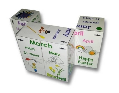 Months & Seasons Cube Book