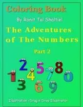 Coloring book - The adventures of the numbers: Subtraction