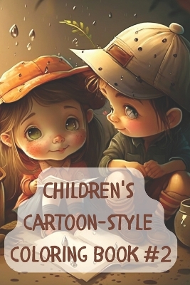 Children's Cartoon-Style Coloring Book #2