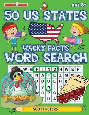 Wacky Facts Word Search: 50 US States