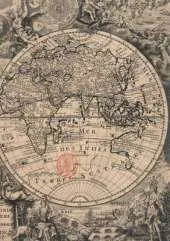 Carnet Blanc, Carte Generale Du Monde, 1741