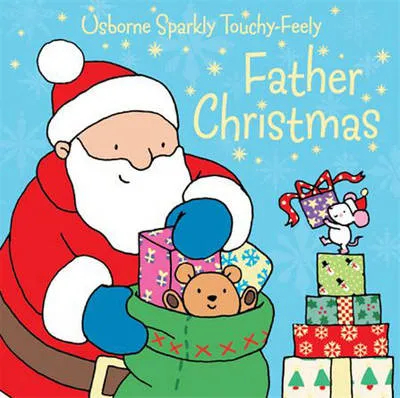 Father Christmas Sparkly Touchy-Feely