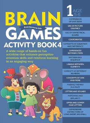 Brain Games for Kids: Activity Book Level 1