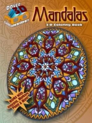 3-D Coloring Book - Mandalas