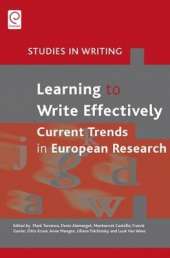 Learning to Write Effectively: Current Trends in European Research