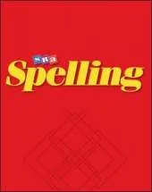 SRA Spelling, Word List Flip Chart, Grade 4