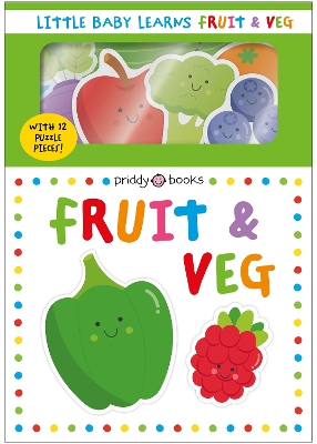 Little Baby Learns Fruit & Veg: With 12 puzzle pieces!