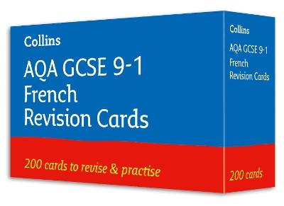 AQA GCSE 9-1 French Vocabulary Revision Cards: Ideal for the 2025 Exams