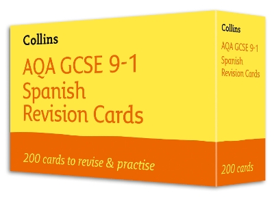 AQA GCSE 9-1 Spanish Vocabulary Revision Cards: Ideal for the 2025 Exams